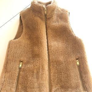 J.crew teddy vest never worn